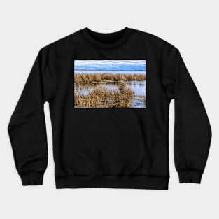 Prairie Lake Scenery Crewneck Sweatshirt